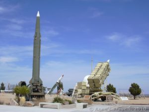 The Missile Garden at the White Sands Missile Base, New Mexico