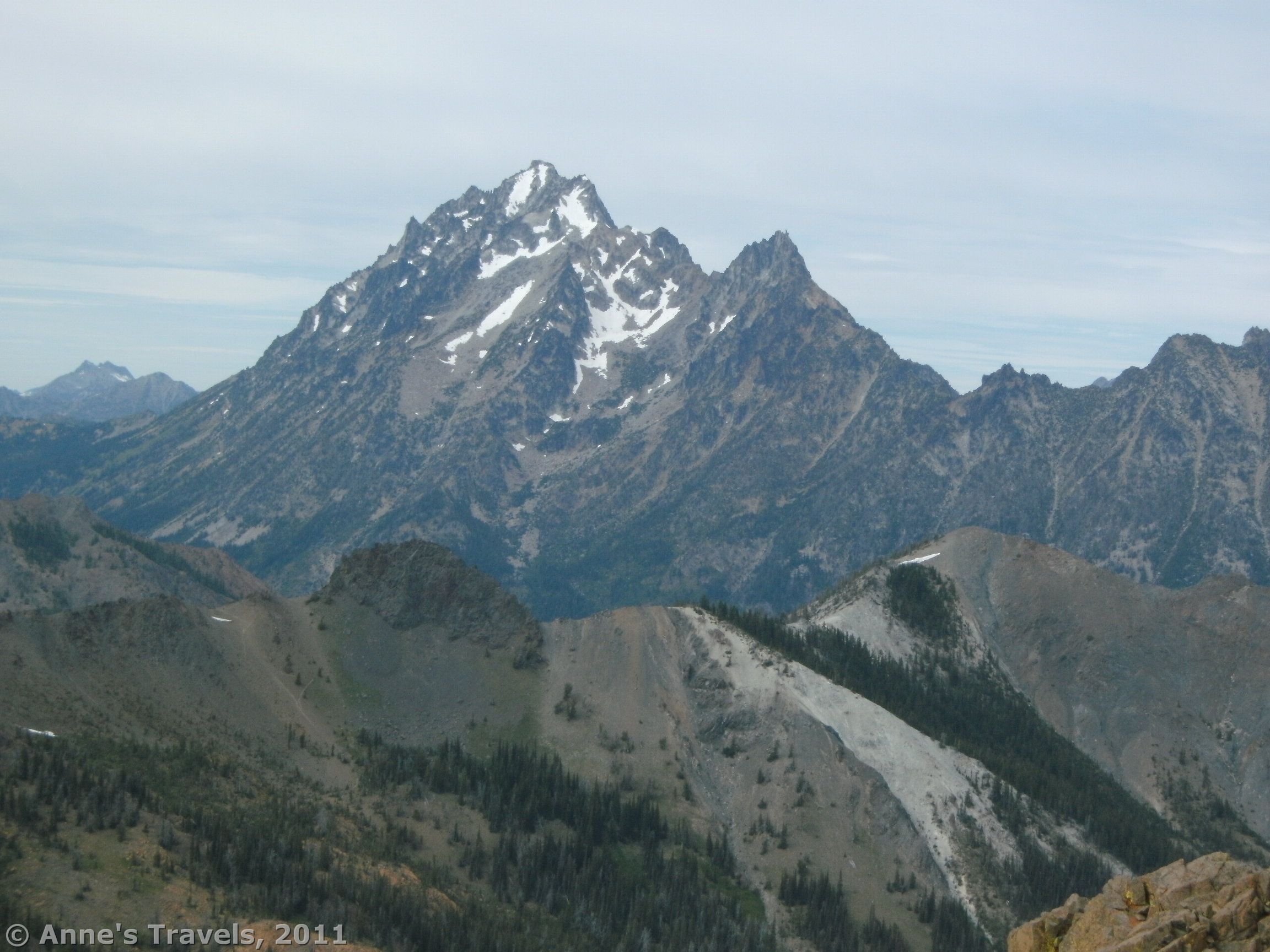 Earl Peak: The Cascades Laid Out Below You - Anne's Travels