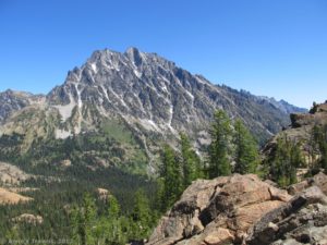 Mt. Stewart, as seen from near Ingalls Pass, Okanogan - Wenatchee National Forest, Washington