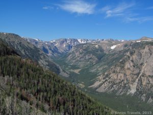 Beartooth Plateau from Vista Point, Beartooth Highway, Montana