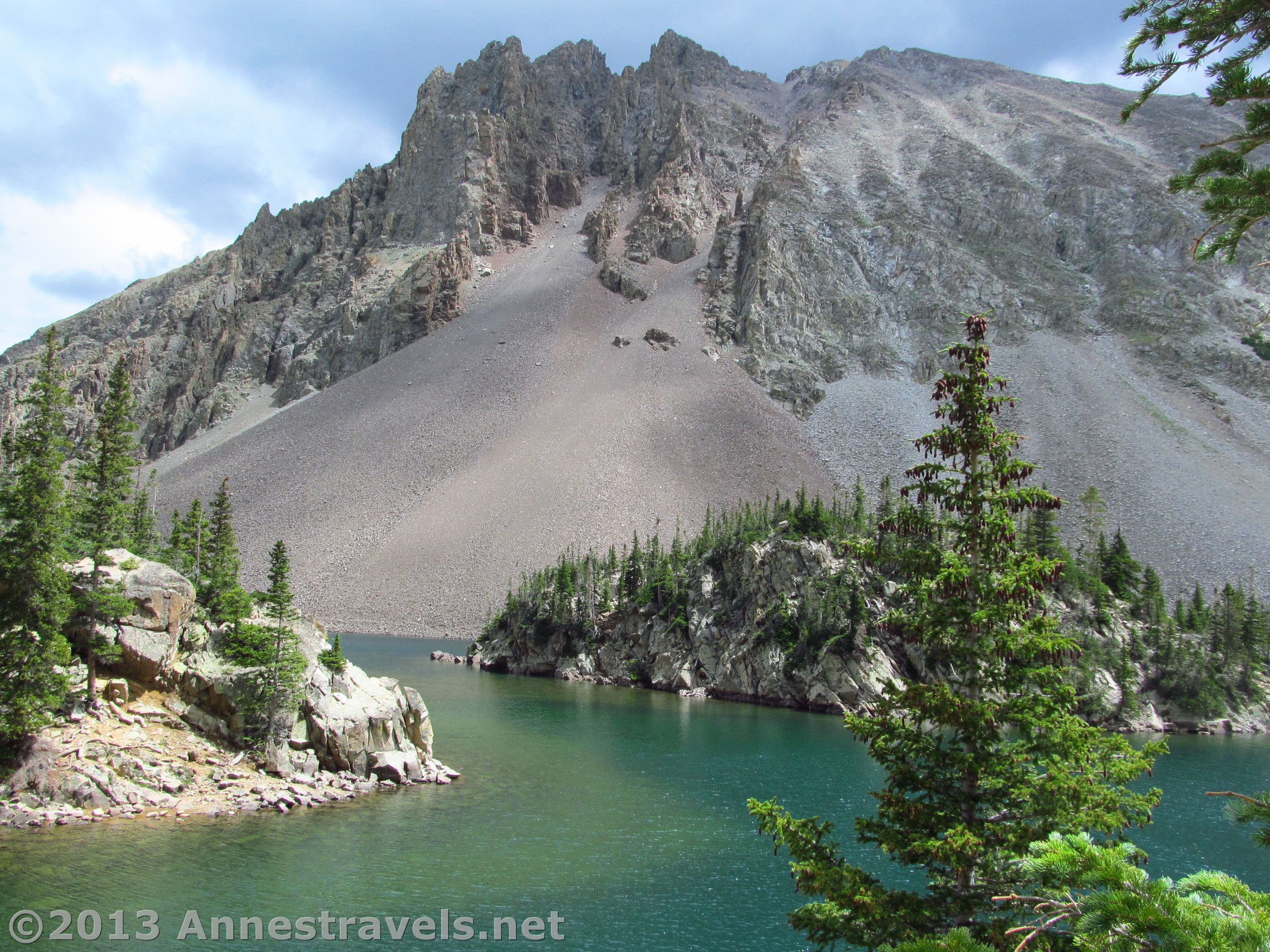 Fishermen, Short Hike, & Views: Lake Agnes - Anne's Travels