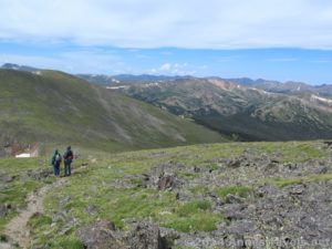 Ascending the slopes of Mount Chiquita, Rocky Mountain National Park, Colorado