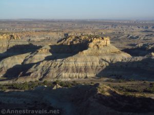 Watching sunrise at Angel's Peak Scenic Area, New Mexico