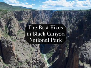 Black Canyon from the Chasm View Trail, Black Canyon of the Gunnison National Park, Colorado