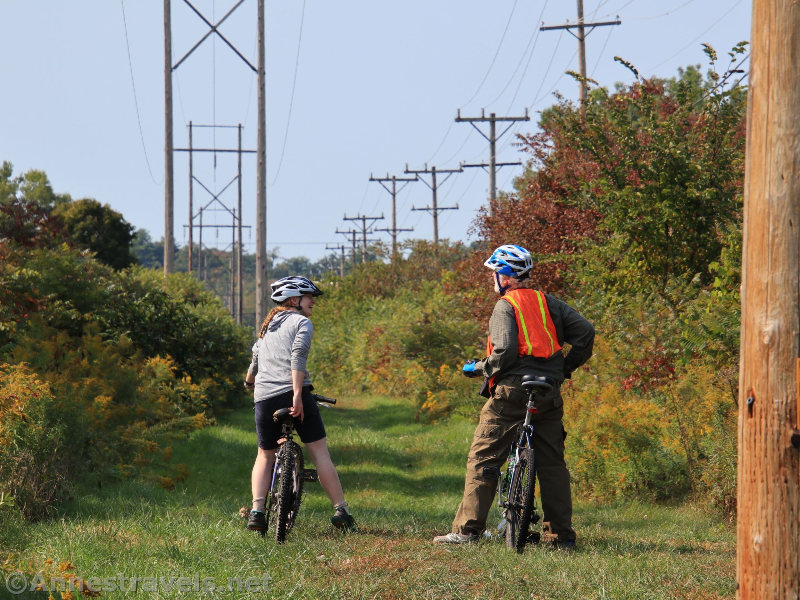 Bikers On The Genesee Valley Greenway – Anne's Travels