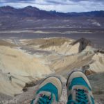 Enjoying the view from above Corkscrew Canyon, Death Valley National Park, California