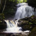 Kate's Falls along the Glade Creek Trail in New River Gorge National Park, West Virginia