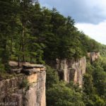 Views of the Endless Wall from Diamond Point, New River Gorge National Park, West Virginia