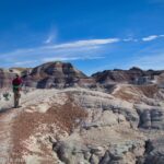 Hiking the Blue Forest Route in Petrified Forest National Park, Arizona