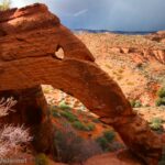 Elephant Arch in the Red Cliffs National Conservation Area, Utah