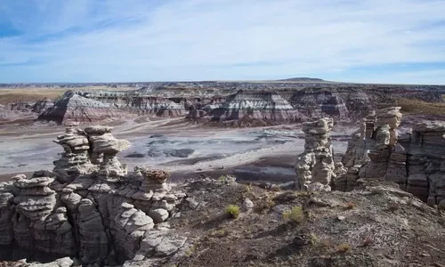 Waterfalls along the Firehole Canyon Drive