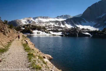 20 Lakes Basin Loop from Saddlebag Lake