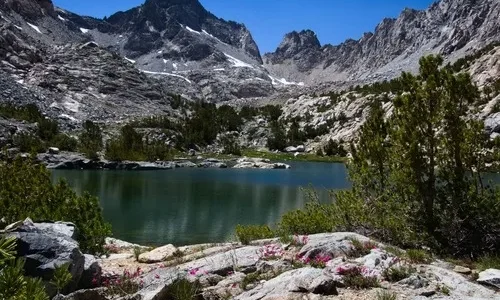 Climbing to the Golden Trout Lakes (North Fork)